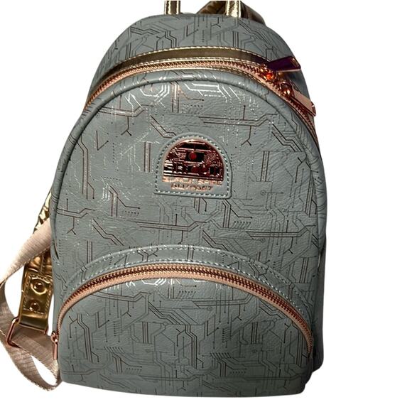 NWOT Disney Parks Star Wars Black Spire Outpost Mini Backpack - Picture 2 of 6